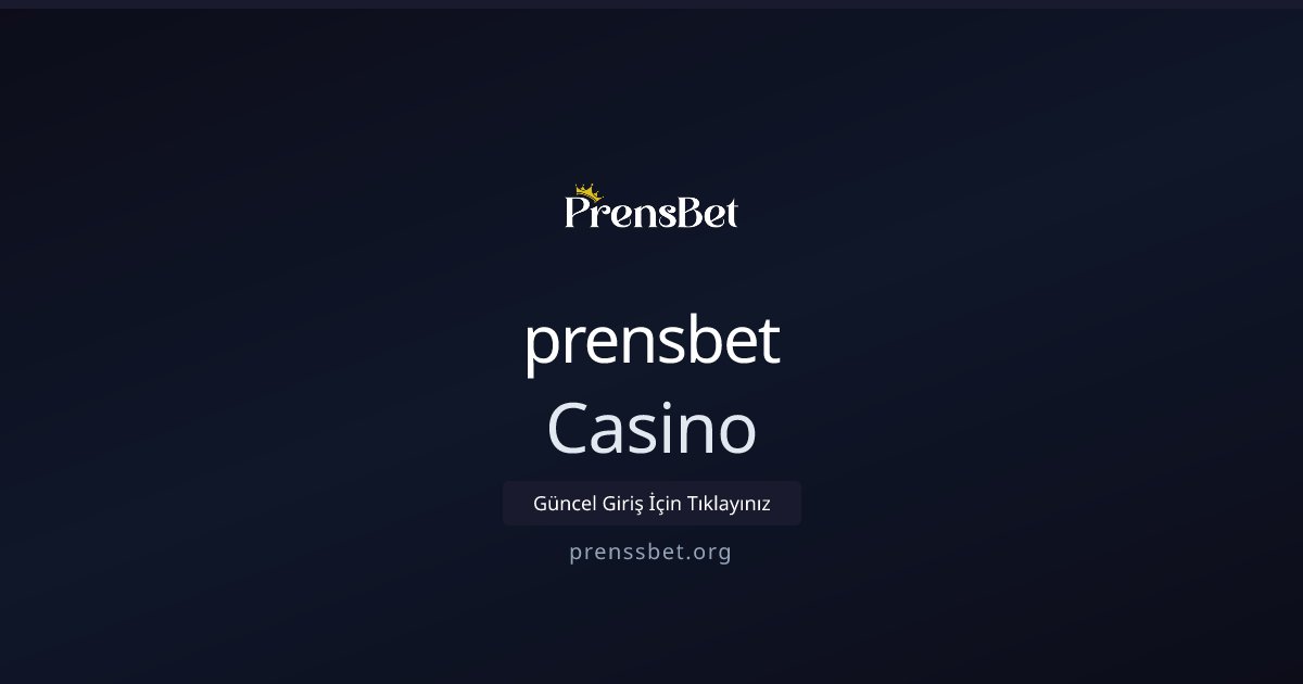 prensbet Casino