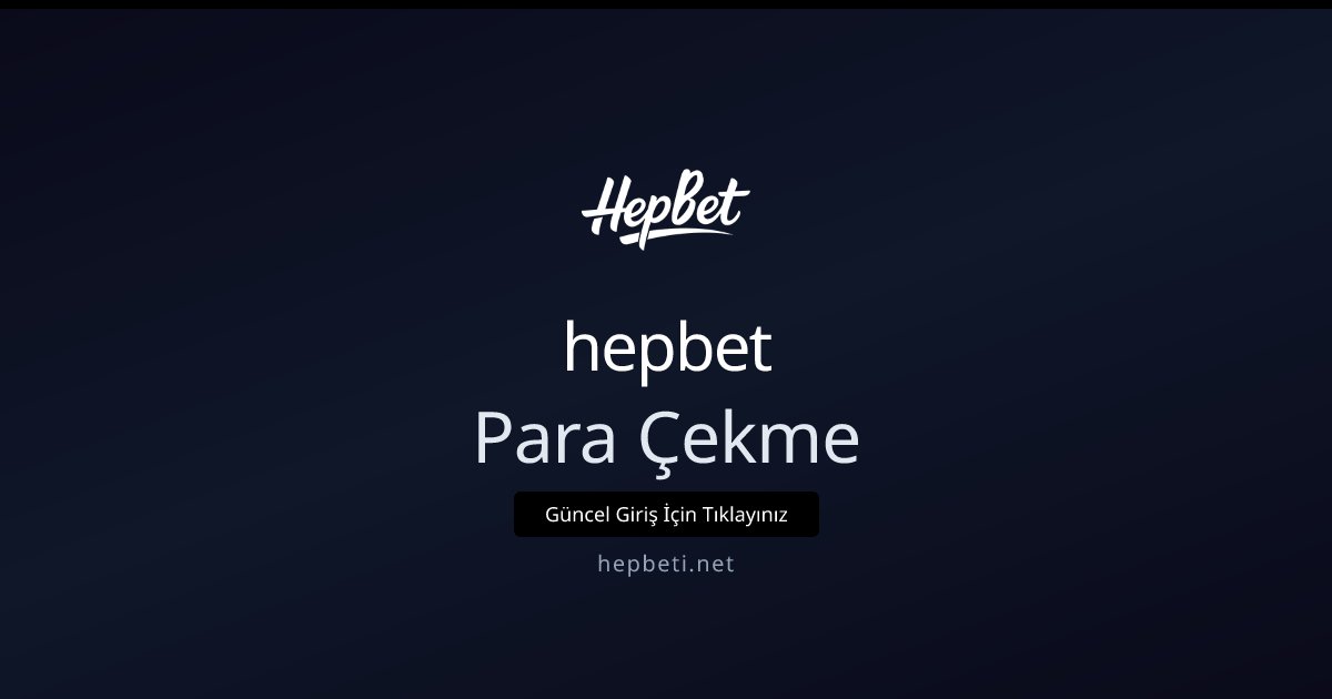 prensbet Para Çekme